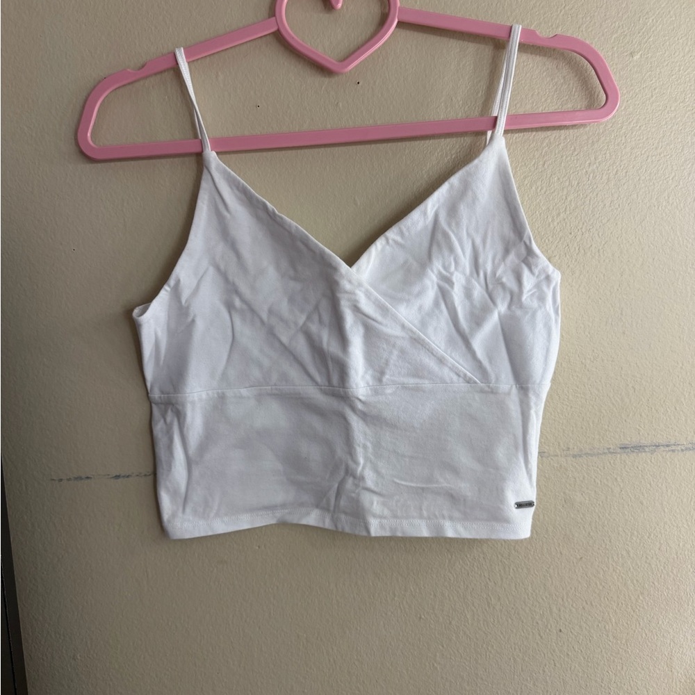 Hollister White Camisole Top